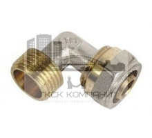 Угольник цанговый 32x1" НР для МП труб