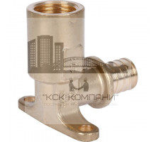 Угольник настенный 0032-002012 (водорозетка) с длинным нарезным патрубком 20-Rp 1/2" 