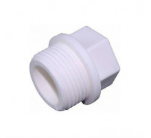 Заглушка полипропиленовая 1/2", с наружной резьбой