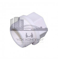 Заглушка полипропиленовая 1/2", с наружной резьбой