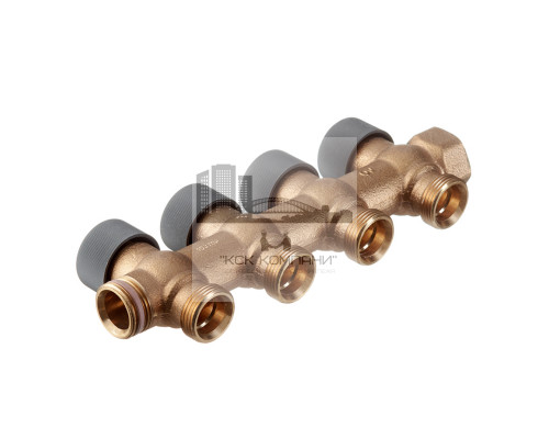 Распределительная гребенка Multidis R для водоснабжения, 3/4 с 4 отводами 4200554