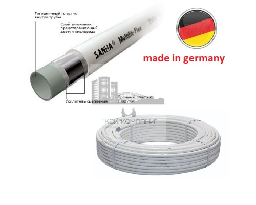 Труба металлопластиковая 20 х 2,0 мм  multifit flex многослойная