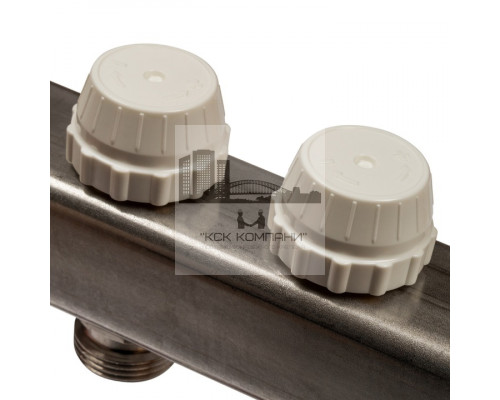 Коллектор из нержавеющей стали с расходомерами на 8 контуров SMS 0917 000008