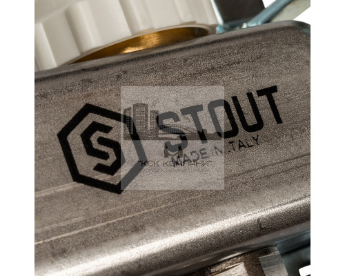 Коллектор из нержавеющей стали с расходомерами на 8 контуров SMS 0917 000008