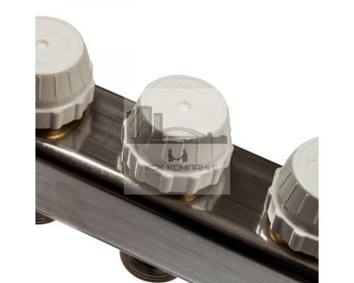 Коллектор из нержавеющей стали с расходомерами на 9 контуров SMS 0917 000009