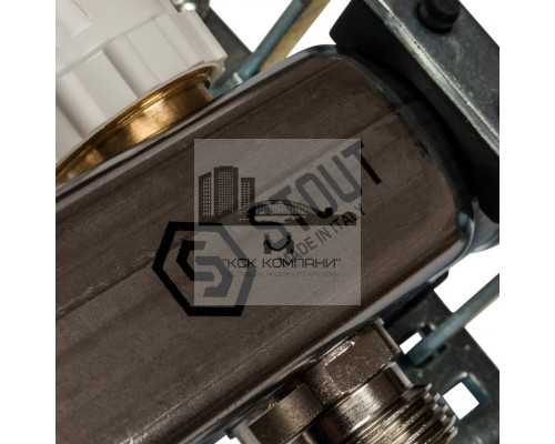 Коллектор из нержавеющей стали с расходомерами на 9 контуров SMS 0917 000009