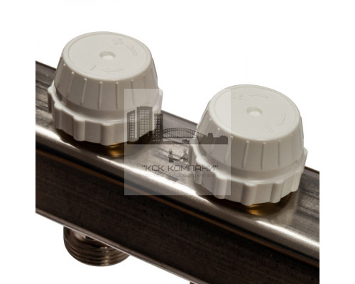 Коллектор из нержавеющей стали с расходомерами на 10 контуров SMS 0917 000010