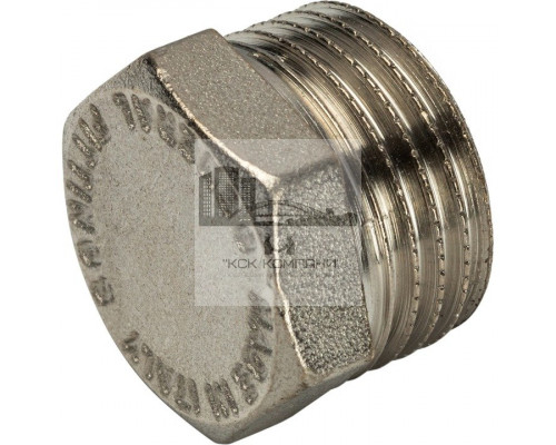 Заглушка НР 1/2, никелированная