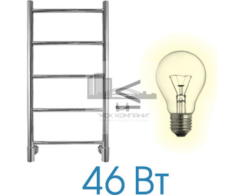 Электрический полотенцесушитель  H-G6 (Н 800х400) прямой