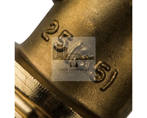 Угольник настенный 0009-002534 (водорозетка) с креплением 25xRp 3/4