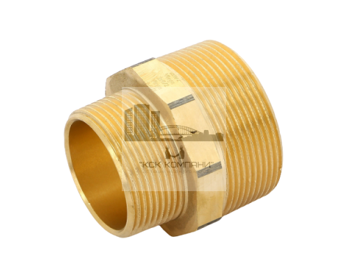 Ниппель переходной 321680 НН 2х1 1/2 (Виега)