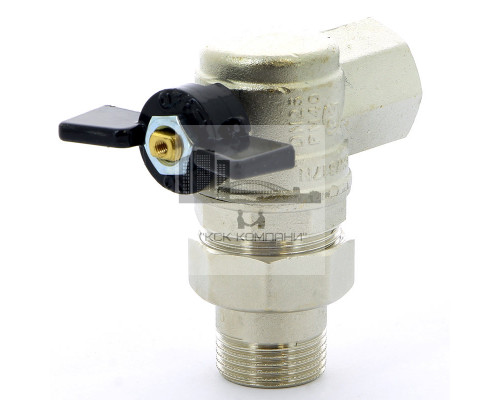 Кран шаровый со сгоном угловой 1