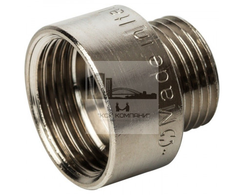 Переходник ВН 3/4x1/2, никелированный