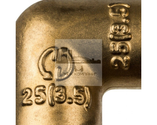 Угольник 0007-000025 90° 25 мм