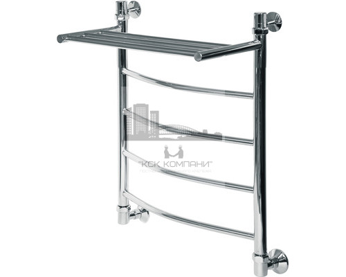 Водяной полотенцесушитель Arc ЛД ВП 600x400 5 с полкой
