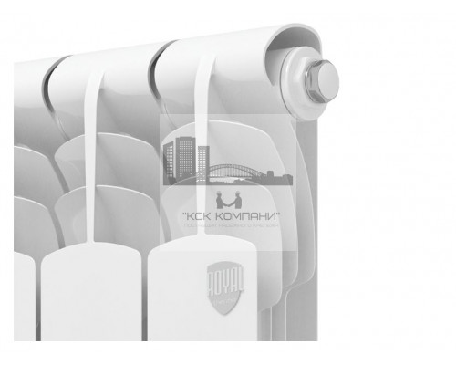 Радиатор биметаллический Revolution Bimetall 500 x12, боковое подключение