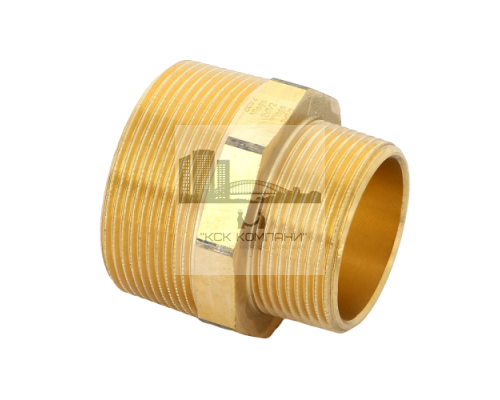 Ниппель переходной 321680 НН 2х1 1/2 (Виега)