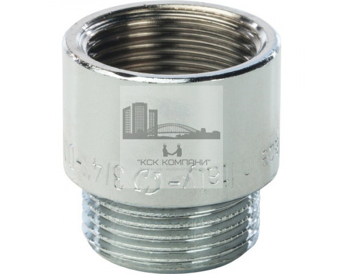 Удлинитель внутренняя / наружная 3/4x20 мм, хромированный