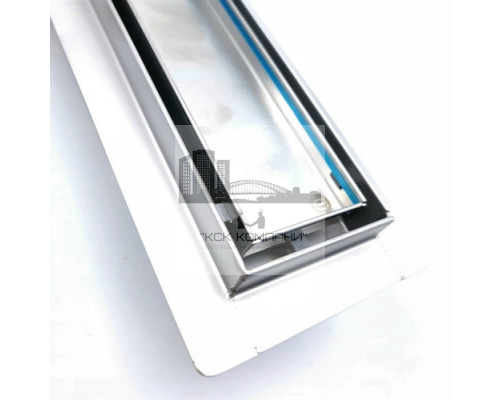 Трап под плитку 70х800мм , с сухим затвором BAD458002