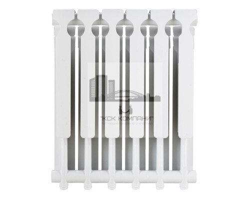 Радиатор биметаллический Optima 500 x10, боковое подключение