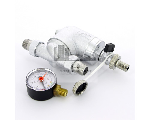 Фильтр  100 мкм, с манометром, 1/2 НР FA 39A4 12100