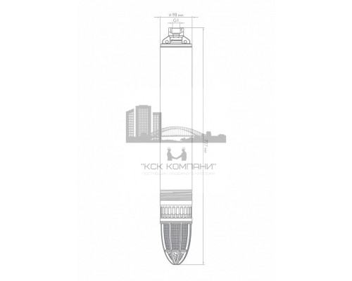 Скважинный насос ВОДОМЕТ 55/50 БК, без кабеля (Dzhileks)