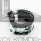 Хомут для труб KSB1 М8 1 (32-35 мм) 1 винт. с уплотн. epdm, быстрый замок, 3363035 (Валравен)