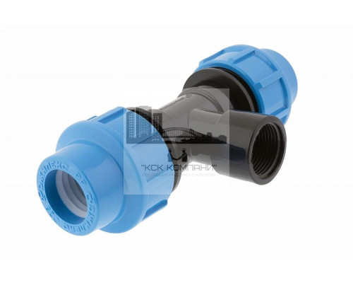 Тройник комбинированный 25 мм х 3/4” Мх25 с внутренней резьбой (Jeelex)