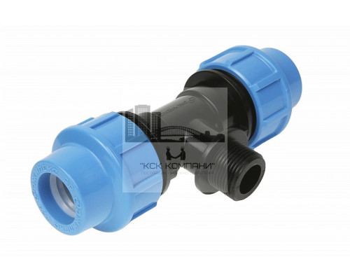 Тройник комбинированный 25 мм х 3/4 Пх25 с наружной резьбой (Jeelex)