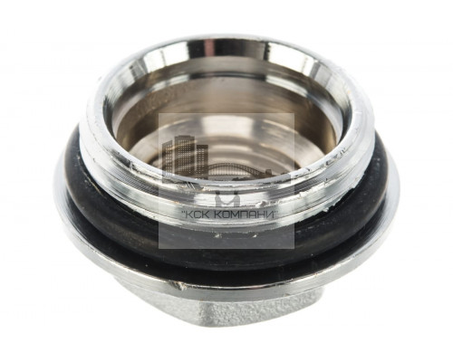 Хромированный концевой переходник  3/4НР х 1/2ВР FK 4200 3412 с уплотнением