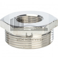 Футорка внутренняя / наружная 1"x1/2", никелированная