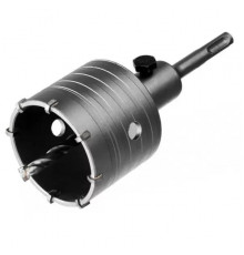 Коронка SDS-Plus 68 мм по бетону буровая в сборе для перфоратора, СТК-03500068 