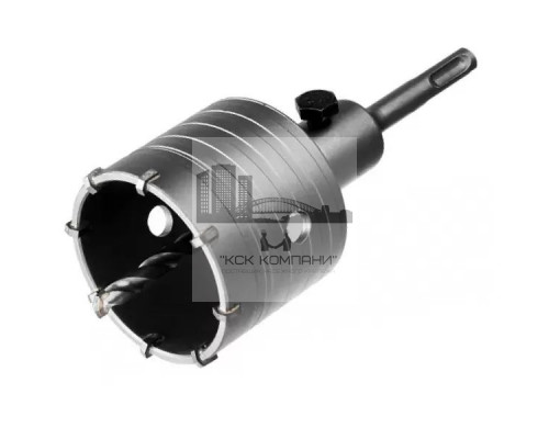 Коронка SDS-Plus 68 мм по бетону буровая в сборе для перфоратора, СТК-03500068