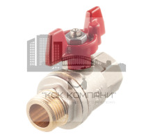 Кран шаровый 1/2" НВ маховик из алюминия 