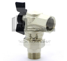 Кран шаровый со сгоном угловой 3/4"