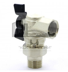 Кран шаровый со сгоном угловой 3/4"