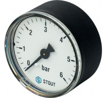 Манометр аксиальный 50 мм 6 бар 1/4 