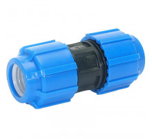 Муфта соединительная Политэк 50010040 для ПНД труб 40 мм (Politek)