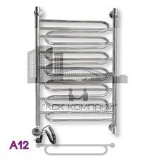 Полотенцесушитель электрический ЭРАТО А12 800x500 (Erato)