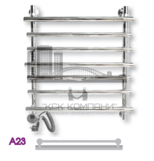 Полотенцесушитель электрический ЭРАТО А23 600x400 (Erato)