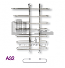 Полотенцесушитель водяной ЭРАТО А32 800x700 (Erato)