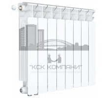 Радиатор биметаллический Base VENTIL 500 x8, нижнее левое/правое подключение 