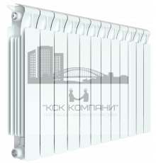Радиатор биметаллический Monolit 500 x12, боковое подключение 