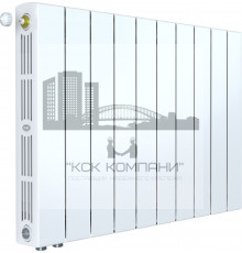 Радиатор биметаллический SUPReMO VENTIL 500 x10, нижнее левое/правое подключение 