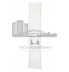 Радиатор стальной трубчатый Charleston 2180/04 №1270, боковое подключение, цвет белый (Зендер)