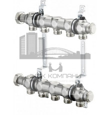 Распределительная гребенка из нержавеющей стали на 5 контуров 1407155 