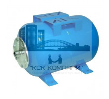 Расширительный бак, гидроаккумулятор  CT2, 50 л, горизонтальный, для водоснабжения