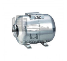 Расширительный бак, гидроаккумулятор  SS 24 л, горизонтальный, для водоснабжения