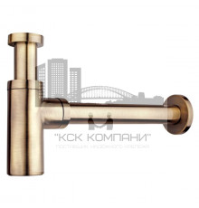 Сифон для раковины GB210 бронза