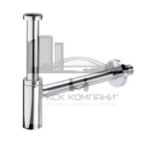 Сифoн металлический Eleganta 1 для биде (Виега)